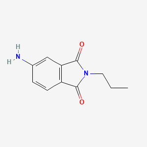 molecular formula C11H12N2O2 B8506762 4-Amino-N-propylphthalimide 