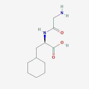 molecular formula C11H20N2O3 B8506811 Glycyl-3-cyclohexyl-D-alanine CAS No. 857506-73-1