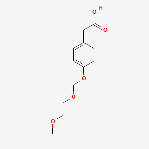 [4-(2-Methoxy-ethoxymethoxy)-phenyl]-acetic acid