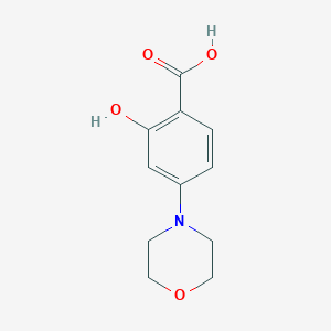 2-Hydroxy-4-(4-morpholinyl)benzoic acid