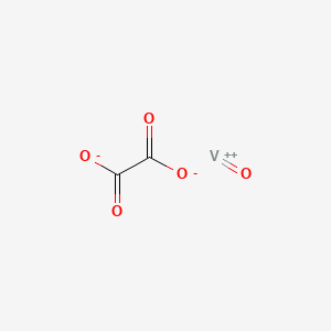 molecular formula C2O5V B8506987 Oxalate;oxovanadium(2+) 