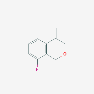 molecular formula C10H9FO B8507170 8-Fluoro-4-methylene-3,4-dihydro-1H-isochromene 
