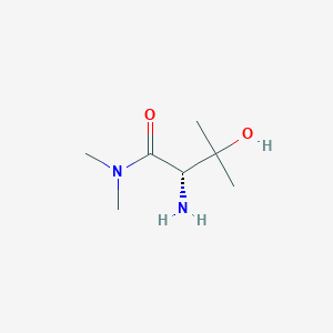 molecular formula C7H16N2O2 B8507225 3-hydroxy-N,N-dimethyl-L-valinamide 
