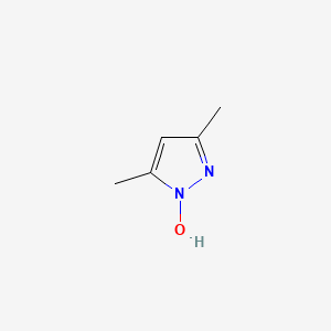 molecular formula C5H8N2O B8507385 3,5-Dimethyl-1-hydroxypyrazole 