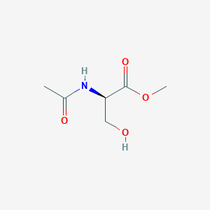 molecular formula C6H11NO4 B8507548 (R)-Methyl 2-acetamido-3-hydroxypropanoate 