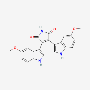 3,4-Bis(5-methoxy-1H-indole-3-yl)-3-pyrroline-2,5-dione