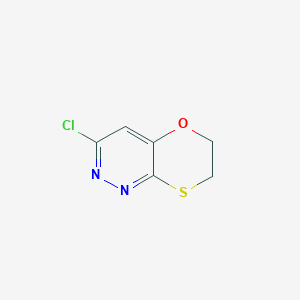 3-Chloro-6,7-dihydro[1,4]oxathiino[3,2-c]pyridazine