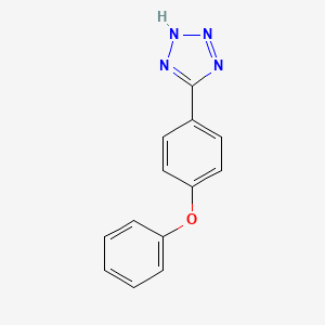 molecular formula C13H10N4O B8507631 5-(4-phenoxyphenyl)-1H-tetrazole 