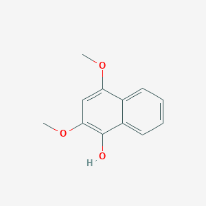 molecular formula C12H12O3 B8507684 1-Hydroxy-2,4-dimethoxynaphthalene 