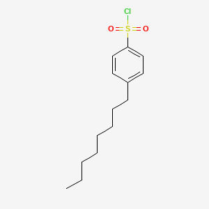 molecular formula C14H21ClO2S B8507693 4-octylbenzenesulfonyl Chloride CAS No. 54997-91-0