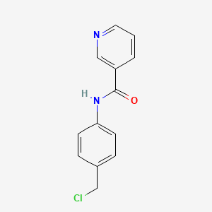 N-(4-(chloromethyl)phenyl)nicotinamide