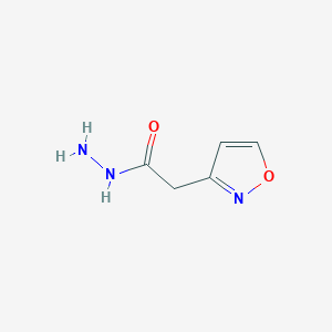 Isoxazol-3-yl-acetic acid hydrazide