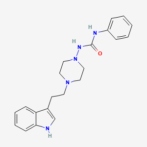 N-{4-[2-(1H-Indol-3-yl)ethyl]piperazin-1-yl}-N'-phenylurea