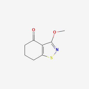 3-Methoxy-4,5,6,7-tetrahydro-1,2-benzisothiazol-4-one