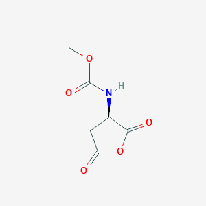 (R)-2-carbomethoxyaminosuccinic anhydride