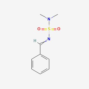 molecular formula C9H12N2O2S B8508040 N,N-Dimethyl-N'-benzylidenesulfamide 