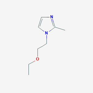 molecular formula C8H14N2O B8508074 1-(2-Ethoxyethyl)-2-methyl imidazole 