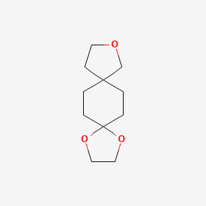 molecular formula C11H18O3 B8508086 2-Oxaspiro[4.5]decan-8-one ethylene ketal 