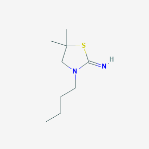 3-Butyl-5,5-dimethylthiazolidin-2-imine