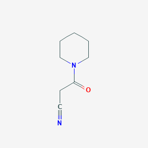 molecular formula C8H12N2O B085081 1-(氰基乙酰)哌啶 CAS No. 15029-30-8