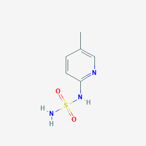 molecular formula C6H9N3O2S B8508186 5-Methyl-2-(sulfamoylamino)pyridine 