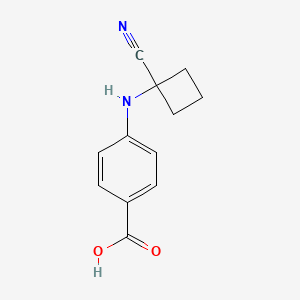 4-(1-Cyanocyclobutylamino)benzoic acid