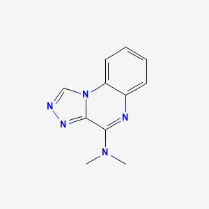 4-Dimethylamino-[1,2,4]triazolo[4,3-a]quinoxaline