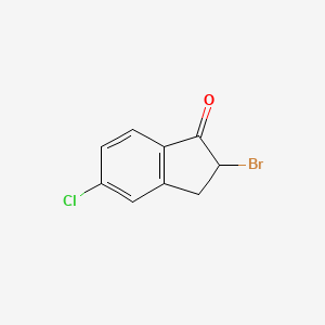 2-Bromo-5-chloroindan-1-one