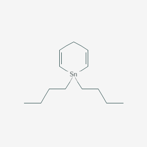 molecular formula C13H24Sn B8508737 Stannin, 1,1-dibutyl-1,4-dihydro- CAS No. 31732-31-7
