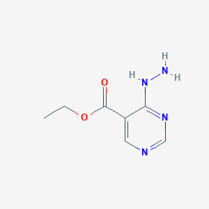 Ethyl 4-hydrazinopyrimidine-5-carboxylate