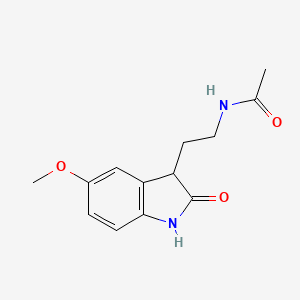 molecular formula C13H16N2O3 B8508788 2-Oxomelatonin 