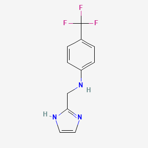 (4-trifluoromethylphenyl)(1H-imidazol-2-ylmethyl)amine