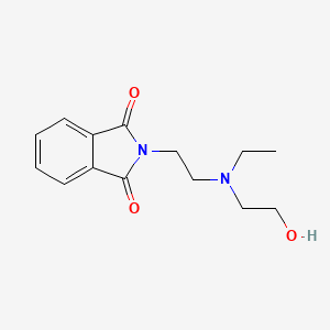 N-[2-[N-ethyl-N-(2-hydroxyethyl)amino]ethyl]phthalimide