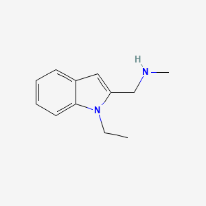 1-Ethyl-2-(methylaminomethyl)-1H-indole