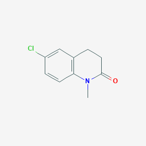 6-Chloro-1-methyl-1,2,3,4-tetrahydroquinolin-2-one
