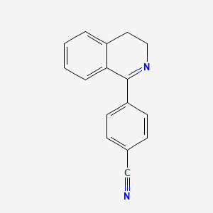 4-(3,4-Dihydroisoquinolin-1-yl)benzonitrile