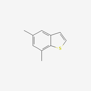 molecular formula C10H10S B8509144 5,7-Dimethylbenzo[b]thiophene 