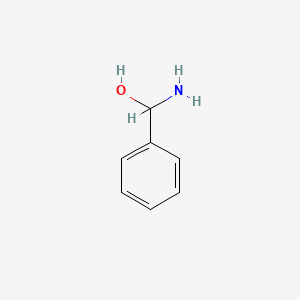 molecular formula C7H9NO B8509178 Aminobenzylalcohol 