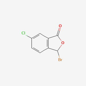 molecular formula C8H4BrClO2 B8509245 Bromo-6-Chloro-Phthalide 