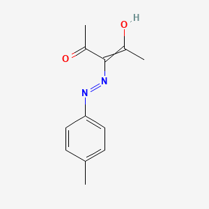 3-[(4-Methylphenyl)hydrazono]pentane-2,4-dione