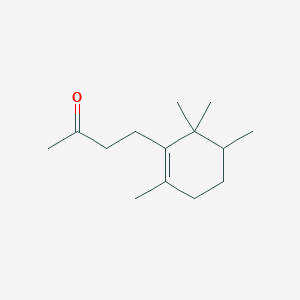 molecular formula C14H24O B8509382 4-(2,5,6,6-Tetramethylcyclohex-1-en-1-yl)butan-2-one CAS No. 43125-93-5