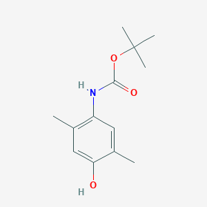 4-Hydroxy-2,5-dimethyl-phenyl-carbamic acid tert-butyl ester