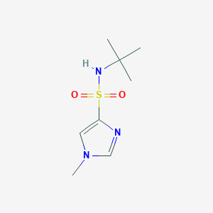 n-(Tert-butyl)-1-methyl-1h-imidazole-4-sulfonamide