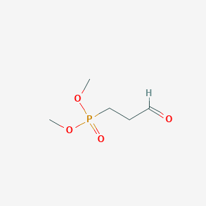molecular formula C5H11O4P B8509873 Oxopropylphosphonic acid dimethyl ester CAS No. 20994-91-6