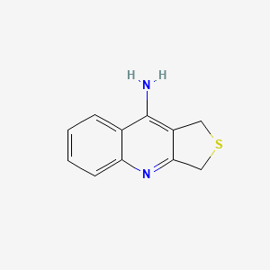 molecular formula C11H10N2S B8509874 9-Amino-1,3-dihydrothieno[3,4-b]quinoline 
