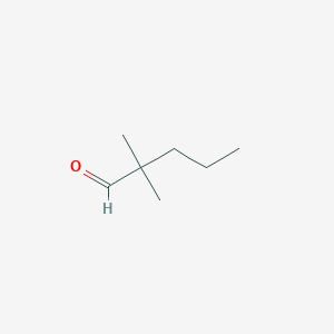 molecular formula C7H14O B085100 2,2-Dimethylvaleraldehyde CAS No. 14250-88-5