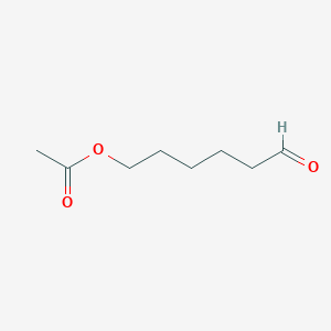 molecular formula C8H14O3 B8510025 6-Acetoxyhexanal 
