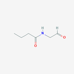 molecular formula C6H11NO2 B8510211 N-(2-oxoethyl)butyramide 