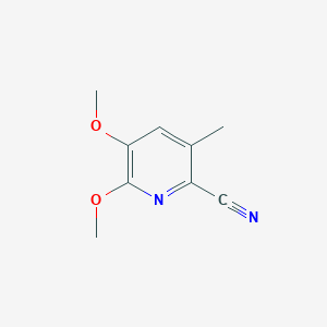 B8510448 5,6-Dimethoxy-3-methyl-2-pyridinecarbonitrile CAS No. 1431710-15-4