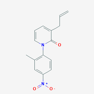 3-Allyl-1-(2-methyl-4-nitrophenyl)pyridin-2(1H)-one